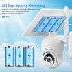 4G LTE Security Camera Home House CCTV Wireless Solar WiFi Surveillance System Outdoor PTZ SIM Card Batteries