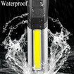 Rechargeable Super Bright LED COB Flashlight Magnetic Work Light Protable Torch