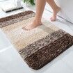 Bath Mats Rug Non-Slip Plush Shaggy Bath Carpet Machine Wash Dry for Bathroom Floor-40*60cm Brown