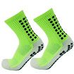 New 2023 Professional Anti Slip Men Football Socks Riding Cycling Sport Socks Nylon Breathable Running Socks Color Green