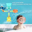 Baby Bath Toys, DIY Pipes Cute Animal Water Spray Baby Bath Toys, Bathtub Toys for Toddlers Kids Girls Boys