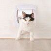 Pet Door for Cats and Dog, Cat Flap Door for Interior Exterior Cat Door, 22 x 20 cm