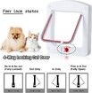 Pet Door for Cats and Dog, Cat Flap Door for Interior Exterior Cat Door, 22 x 20 cm