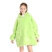 Wearable Blanket Hoodie for Kids Girls Boy 4-12YR Cute Animal Oversized Cold-proof clothing Super Soft Comfortable Warm Flannel with Pockets Dragon