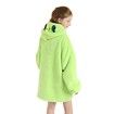 Wearable Blanket Hoodie for Kids Girls Boy 4-12YR Cute Animal Oversized Cold-proof clothing Super Soft Comfortable Warm Flannel with Pockets Dragon