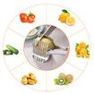 Fruit Slicer Vegetable Slicer for Slicing Lemon Potato Cut