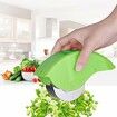 Herb Roller Mincer, Manual Hand Scallion Chive Mint Cutter with 6 Stainless Steel Blade Kitchen vegetable chop