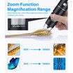 Wireless Digital Microscope Handheld USB HD Inspection Camera 50x-1000x Magnification with Stand Compatible with iPhone,iPad,Samsung Galaxy,Android,Mac,Windows Computer