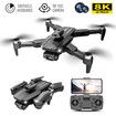 2.4g Wifi FPV With 8K Hd Camera 18mins Flight Time Brushless Foldable Rc Drone Quadcopter Rtf for Kids Gifts