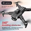 2.4g Wifi FPV With 8K Hd Camera 18mins Flight Time Brushless Foldable Rc Drone Quadcopter Rtf for Kids Gifts