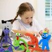 Rainbow Friends Plush Blue Plush Throw Cushion Toy Rainbow Friends Toy ?for Game Lovers Soft for Boys and Girls