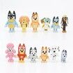 Blue-y Friends & Family Pack Toy Cute Dogs Action Figures Set Kids Toys Birthday Gift-12 Pieces