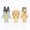 Blue-y Friends & Family Pack Toy Cute Dogs Action Figures Set Kids Toys Birthday Gift-12 Pieces