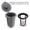 Reusable Filter Cup for Cuisinart, Gray (2 Pack)