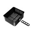 Air Fryer Crisping Basket, Air Fry Crisper Baskets, Large Capacity Metal Mesh Basket