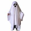 Halloween Ghost Costume Spooky Ghost Cloak Cosplay Role Play Trick-or-Treating Party Prop for Kids Adults Size L