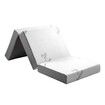 Foldable Foam Mattress Cot Trifold Sofa Bed Extra Thick Sleeping Floor Mat Portable Camping Travel Cushion Bamboo Cover