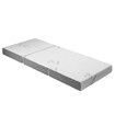 Foldable Foam Mattress Cot Trifold Sofa Bed Extra Thick Sleeping Floor Mat Portable Camping Travel Cushion Bamboo Cover