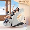 Homasa 4D Massage Chair Electric Recliner Zero Gravity Full Body Massaging Machine Deep Tissue Aroma Therapy Wireless Phone Charging