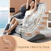 Homasa 4D Massage Chair Electric Recliner Zero Gravity Full Body Massaging Machine Deep Tissue Aroma Therapy Wireless Phone Charging