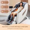 Homasa 4D Massage Chair Electric Recliner Zero Gravity Full Body Massaging Machine Deep Tissue Aroma Therapy Wireless Phone Charging