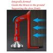 Anti-Theft Door Blocker No Drill Portable Door Lock Security for Hotel Apartment Powerful Gate Stopper