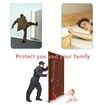 Anti-Theft Door Blocker No Drill Portable Door Lock Security for Hotel Apartment Powerful Gate Stopper