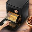 Rotisserie Basket,Air Fryer Oven Cages, 360 Degree Rotatable Heating Oven Basket