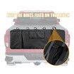 Tailgate Bike Pads, Waterproof Tailgate Truck Protection Pad with Secure Bike Frame Straps 2 Tool Pockets, Load up to 5 Bicycles