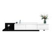 TV Unit Stand Cabinet Extendable Entertainment Console Side Table Centre Storage Living Room Furniture