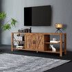 180cm TV Stand Unit Cabinet Wood Entertainment Console Table Storage Centre Furniture Farmhouse Industrial