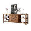 180cm TV Stand Unit Cabinet Wood Entertainment Console Table Storage Centre Furniture Farmhouse Industrial