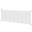 Retractable Baby Gate Safety Pet Dog Fence Enclosure Safe Guard Barrier Stair Security Mesh Puppy Cat Fencing 254cm White