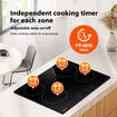 Ceramic Cooktop 60cm Electric Cooker Stove Glass Top Hob Burner 4 Zones Touch Control Kitchen Home Built In Child Lock Maxkon