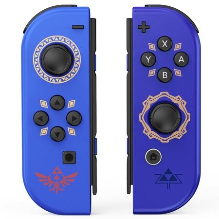 Joy Cons for Switch Nintendo,Switch Joycons Compatible Nintendo Switch/Switch OLED/Lite,Joy-Pad Controller Support Turbo Function/Dual Vibration/Wake-up/6-Axis Motion Control