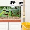 3 in 1 Fish Tank Vacuum Cleaner Tool Quick Siphon Water Changer with Air-Pressing Button for Filtering Changing Aquarium Water Cleaning Sand