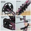 Compound Bow Arrows Set Archery Equipment Hunting Target Shooting Sports Practice Kit 20-55lbs RH Adjustable 310fps Speed Adult Beginner Master