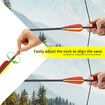 10x Carbon Arrows 30 Inch Archery Hunting Compound Recurve Long Bow Target Shooting Practice Spine 500 Kids Adults