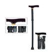 Folding Cane, 5 Level Adjustable Height Walking Stick for Elderly Disabled Men Women