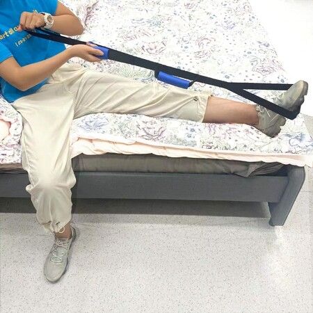 Leg Lifter Strap,40 inches with Durable SS304 Foot Loop-Mobility Aid for Disables and Elderly,Durable Tool for Hip&Knee Surgery Recovery