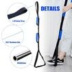 Leg Lifter Strap,40 inches with Durable SS304 Foot Loop-Mobility Aid for Disables and Elderly,Durable Tool for Hip&Knee Surgery Recovery