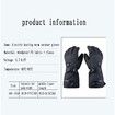 Winter Ski Heated Gloves Battery Case Gloves for Skiing Hiking Climbing Driving Bike Gloves 1 Pair