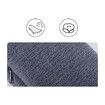 Heated Scarf with Massage Function USB Heat Shawl Electric Warm Neck Wrap Leg Exercise (Grey, One Size)