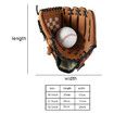 Baseball Glove, Softball Gloves Fit for Adult, Youth, Kids, Children's Beginner or Infielder 11.5inch