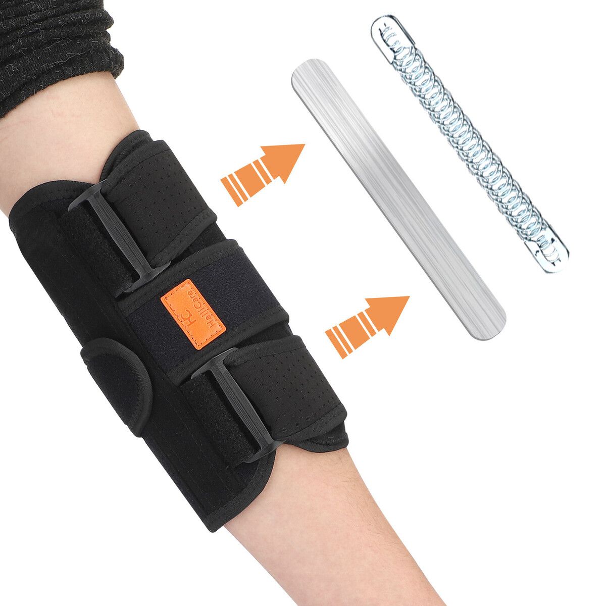 Elbow Brace, Elbow Immobilizer Stabilizer Support Brace for Men, Women