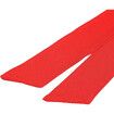 2 Pcs Adjustable Soft Sport Headband, Sweat Wicking Gym Tennis Tie Sweatband for Men Women -  Red