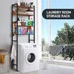 4 Tier Bathroom Shelf Rack Over Toilet Washing Machine Laundry Towel Organiser Shelves Space Saver Freestanding Unit Storage