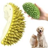 Cat Corner Hair Self Groomer Wall Massage Brush Soft Scratcher Combs With Catnip Dog/Kitten for Shedding-2 Pack