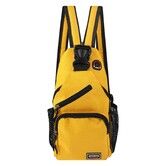 Sling Bag, Shoulder Bag With Zippered Straps, Multifunctional Fashion Backpack, Casual Daypacks For Men Cycling Hiking Travel(18*10*33CM)