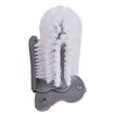 Water Bottle Cleaning Brush Glass Cup Washer with Suction Base Bristle Brush for Beer Cup, Long Leg Cup